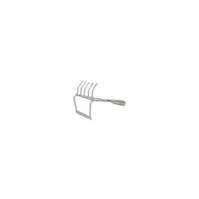Silver Coated Hand Cultivator Silver Coated Hand Cultivator