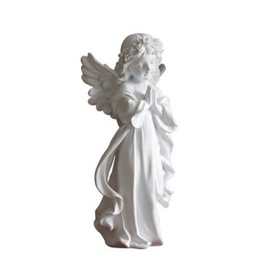 White Praying Angel Statue White Praying Angel Statue