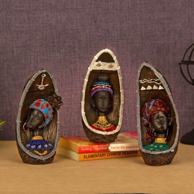African Lady Figurines African Lady Figurines