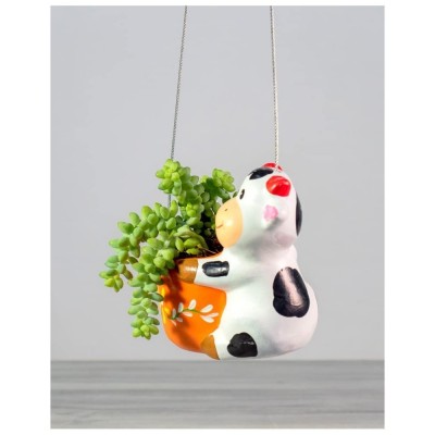Hanging Cow Planter Hanging Cow Planter
