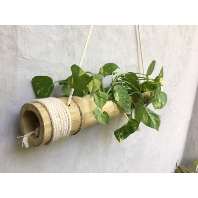 Wood Hanging Planter Wood Hanging Planter