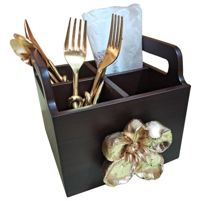 Flower Broach Cutlery Organizer Flower Broach Cutlery Organizer