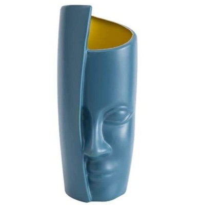 Face Design Plastic Vase Face Design Plastic Vase