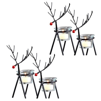 Reindeer Tealight Candle Holders Reindeer Tealight Candle Holders