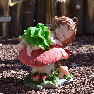Garden Character Elf Girl Ornament Garden Character Elf Girl Ornament
