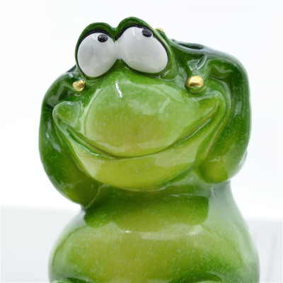 Three No Frog Resin Decoration Three No Frog Resin Decoration
