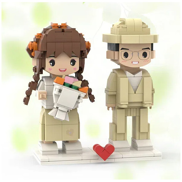 Building Blocks Figurines Portraits